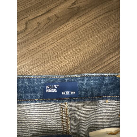 Project Zero High Low Fringe Denim Skirt - Picture 2 of 4